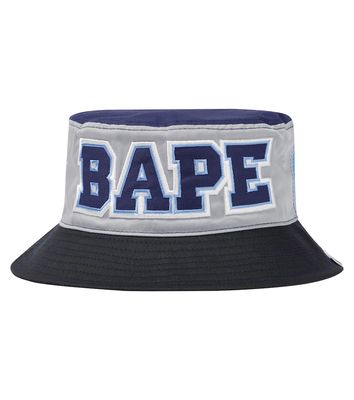 BAPE Kids Appliquéd logo bucket hat