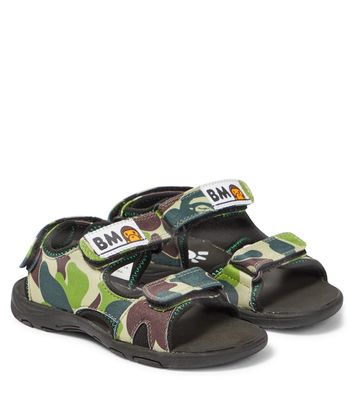 BAPE Kids Baby Bape Camo® sandals