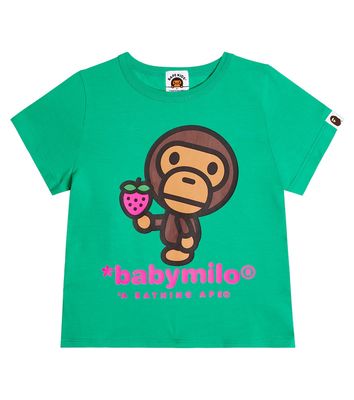 BAPE Kids Baby Milo® cotton-blend jersey T-shirt