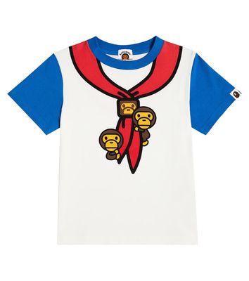BAPE Kids Baby Milo® cotton-blend T-shirt