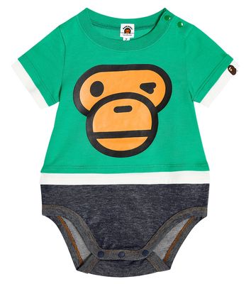 BAPE Kids Baby Milo® printed bodysuit