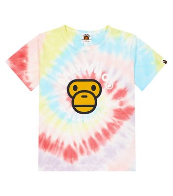 BAPE Kids Baby Milo® tie-dye cotton T-shirt