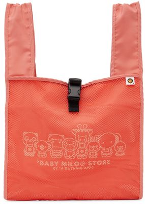 BAPE Pink Baby Milo Packable Tote