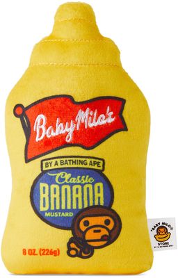 BAPE Yellow Baby Milo Mustard Pet Toy