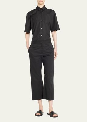 Bapri Cropped Trouser Pants