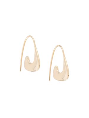 BAR JEWELLERY Curb dangle earrings - Gold
