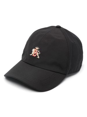 Baracuta logo-embroidered cotton baseball cap - Black