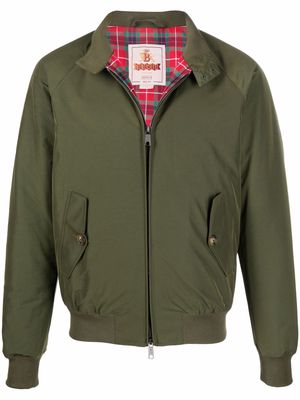Baracuta zip-up bomber jacket - Green