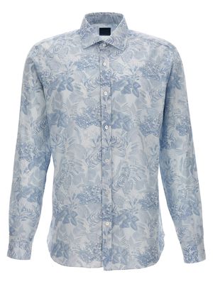 Barba Napoli Floral Print Shirt