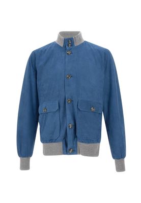 Barba Napoli vermont Suede Jacket