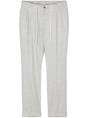 Barba Roma drawstring-waist trousers - Grey