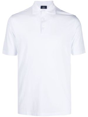 Barba short-sleeve cotton T-shirt - White