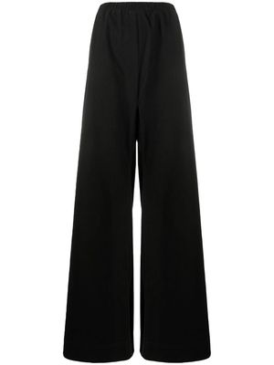 Barbara Bologna chain-link wide-leg trousers - Black