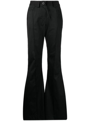 Barbara Bologna cotton flared trousers - Black