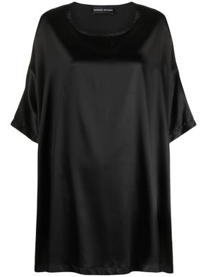 Barbara Bologna short-sleeve blouse - Black