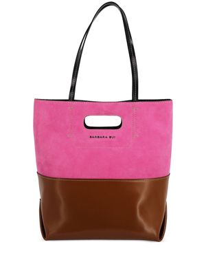Barbara Bui two-tone tote bag - Pink