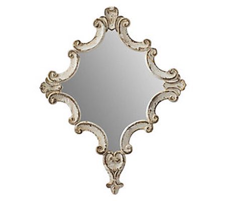 Barbara King 23.5x30" Antique Diamond Mirror