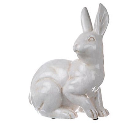 Barbara King Hector Long-Eared Rabbit with Rais ed Paw