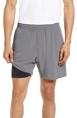 Barbell Apparel Men's Ghost Stretch Shorts in Slate