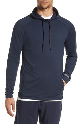 Barbell Apparel Men's Stealth Stretch Hoodie in Navy