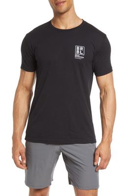 Barbell Apparel Men's The Outer Limits Crewneck T-Shirt in Black
