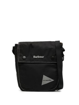 BARBOUR and WANDER Pocket Pouch shouder bag - Black