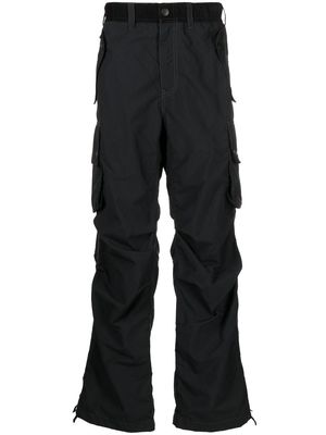 BARBOUR and WANDER straight-leg cargo trousers - Black