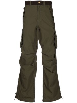 BARBOUR and WANDER straight-leg cut cargo trousers - Green