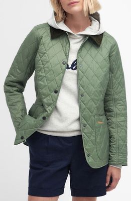 Barbour Annandale Quilted Jacket in Bay Leaf
