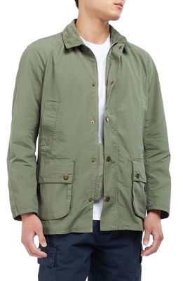 Barbour Ashby Casual Cotton Jacket in Agave