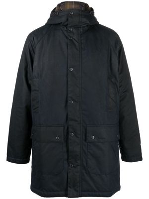 Barbour Barbour Wax hooded jacket - Blue