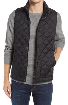 Barbour Barlow Quilted Vest in Black