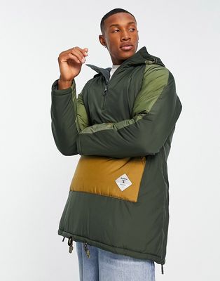 Barbour Beacon overhead quilted jacket in green