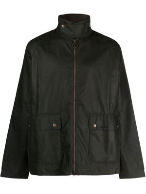 Barbour Bedale coated-finish jacket - Green