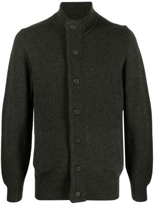 Barbour button-front knitted jumper - Green