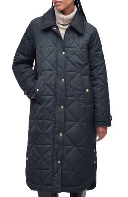 Barbour Carolina Quilted Jacket in Black/Muted