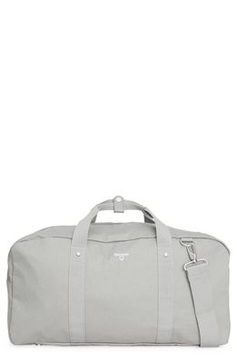 Barbour Cascade Holdall Duffle Bag in Forest Fog