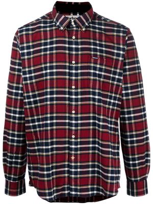 Barbour check-print long-sleeve shirt - Red