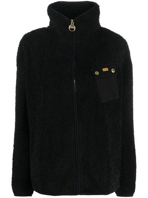 Barbour chest flap-pocket detail jacket - Black
