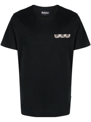Barbour chest-pocket crew-neck T-shirt - Black