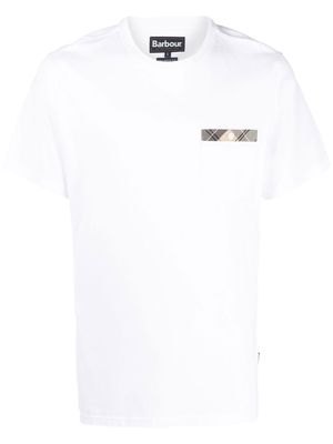 Barbour chest-pocket crew-neck T-shirt - White