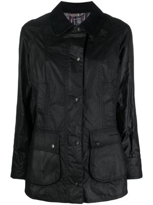 Barbour Classic Beadnell® Wax collared jacket - Black