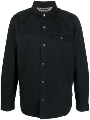 Barbour cotton shirt jacket - Black