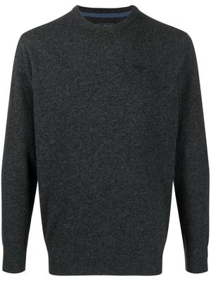 Barbour crew neck wool jumper - Grey