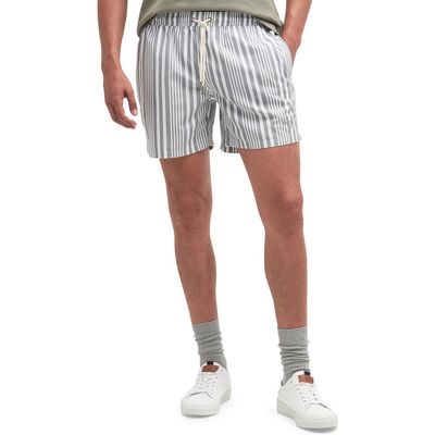 Barbour Decklam Swim Trunks in Forest Fog