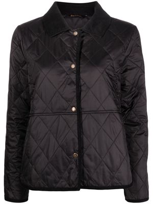 Barbour diamond-quilted field jacket - Black