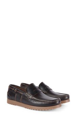 Barbour Fairway Penny Loafer in Choco