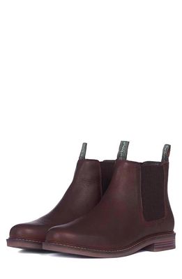 Barbour Farsley Chelsea Boot in Choco Leather