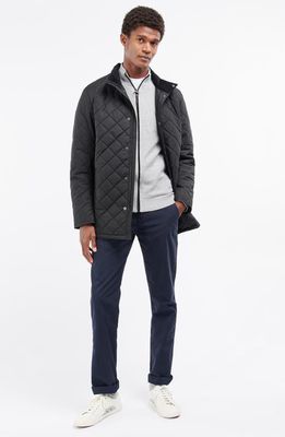 Barbour Fortis Quilted Jacket in Black