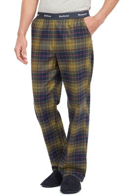 Barbour Glenn Tartan Plaid Pajama Pants in Classic Tartan